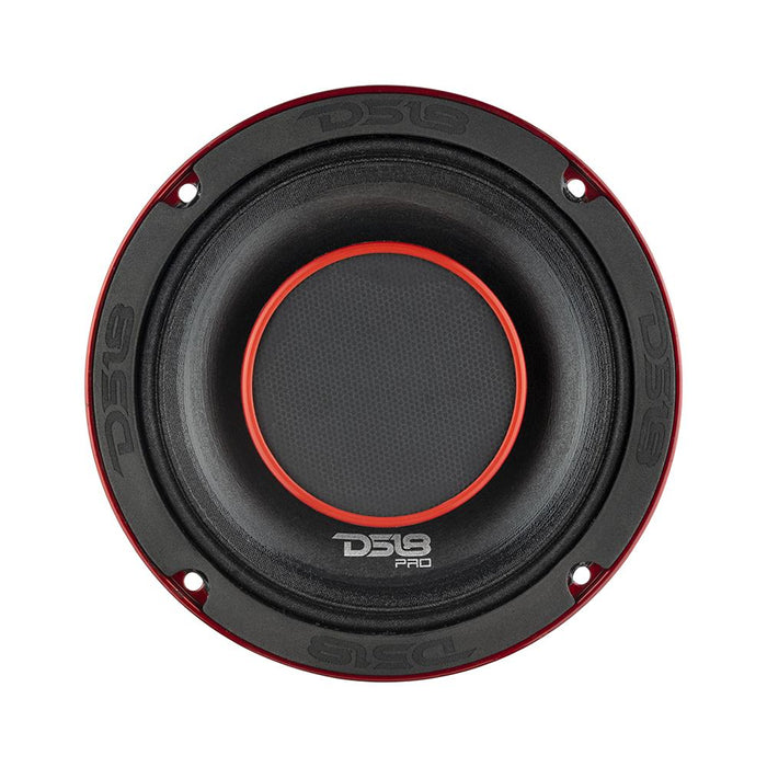 DS18 PRO-HY6.4B PRO 6.5" Coaxial Hybrid Mid-Range Water resistant Cone Loudspeaker with Built-in Driver 225 Watts Rms 4-Ohm