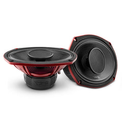 DS18 PRO-HY69.4B PRO 6x9" Water Resistant Hybrid Mid-Range Loudspeaker with Built-in Driver 250 Watts Rms 4-Ohm