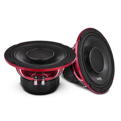 DS18 PRO-HY8.4B PRO 8" Coaxial Hybrid Mid-Range Water resistant Cone Loudspeaker with Built-in Driver 250 Watts Rms 4-Ohm