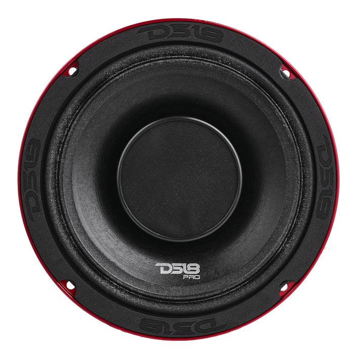 DS18 PRO-HY8.4B PRO 8" Coaxial Hybrid Mid-Range Water resistant Cone Loudspeaker with Built-in Driver 250 Watts Rms 4-Ohm