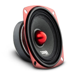 DS18 PRO-X4.4BMSL PRO-X 4" Shallow Mid-Range Bullet Loudspeaker 100 Watts Rms 4-Ohm