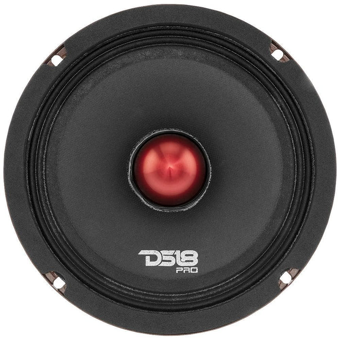 DS18 PRO-X6.4BMSL PRO-X 6.5" Shallow Mid-Range Bullet Loudspeaker 250 Watts Rms 4-Ohm