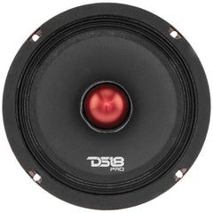 DS18 PRO-X6.4BMSL PRO-X 6.5" Shallow Mid-Range Bullet Loudspeaker 250 Watts Rms 4-Ohm