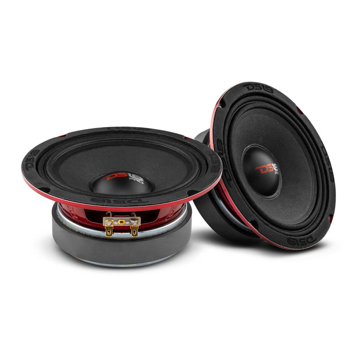 DS18 PRO-X6M PRO-X 6.5" Mid-Range Loudspeaker 250 Watts Rms 8-Ohm