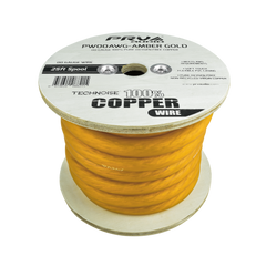 PRV Audio PW00AWG-AMBER GOLD Pure Oxygen Free Copper Power Wire