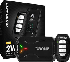 4 Button 2 Way LED Remote Control RF Kit w/ Up to 3000' Range - Includes Drone X1LTE