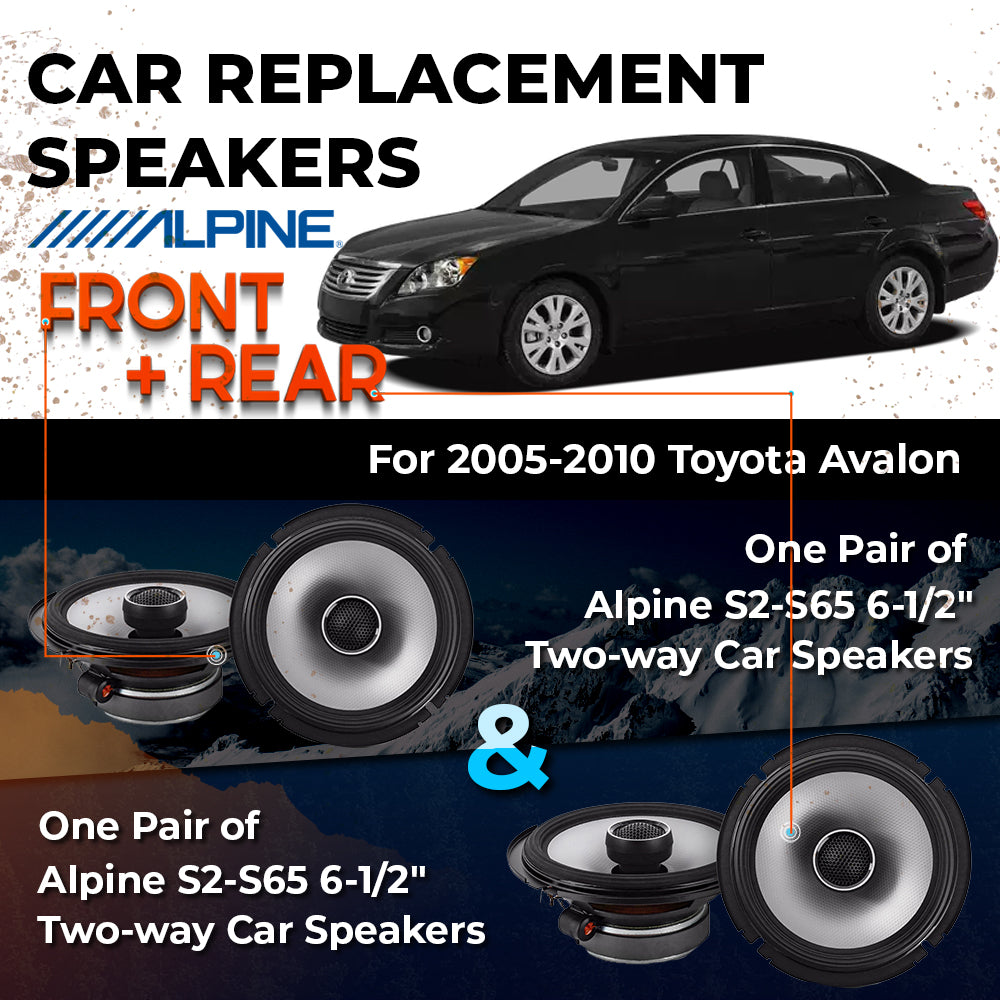 Car Speaker Replacement fits 2005-2010 for Toyota Avalon