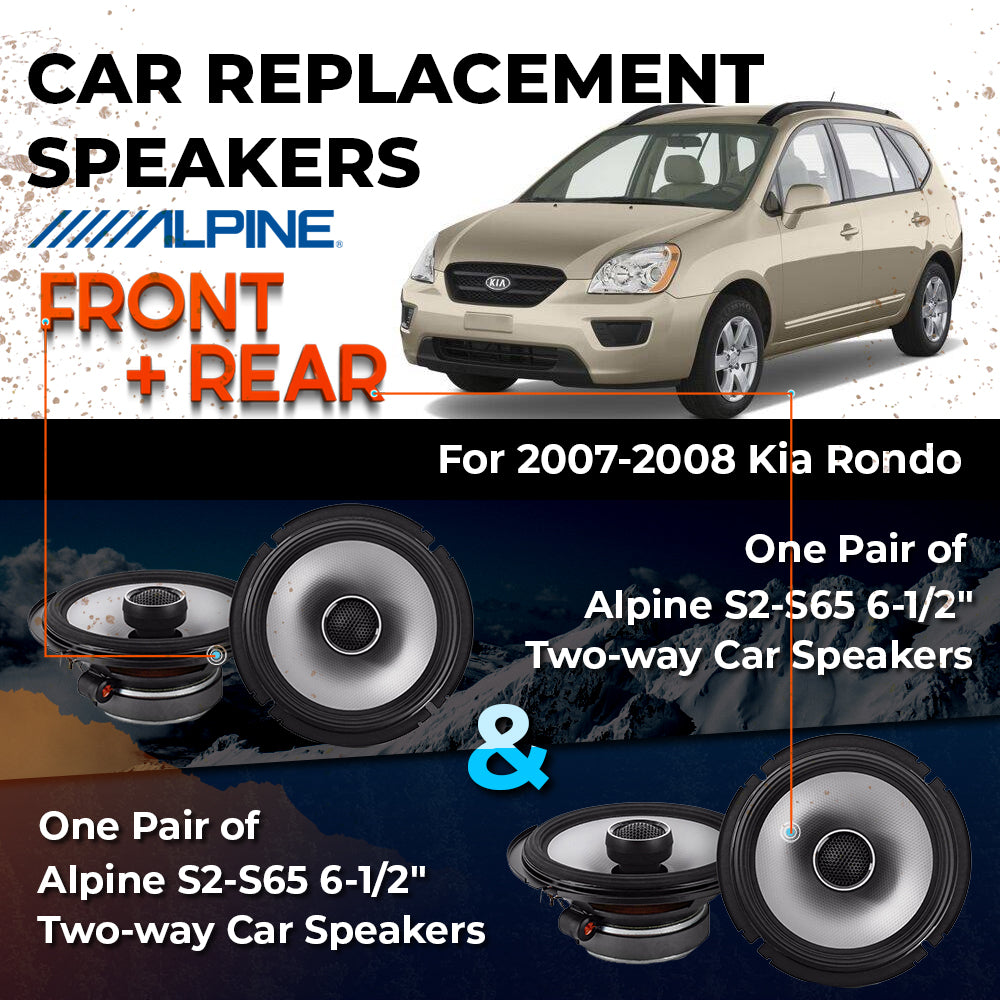 Car Speaker Replacement fits 2007-2008 for Kia Rondo