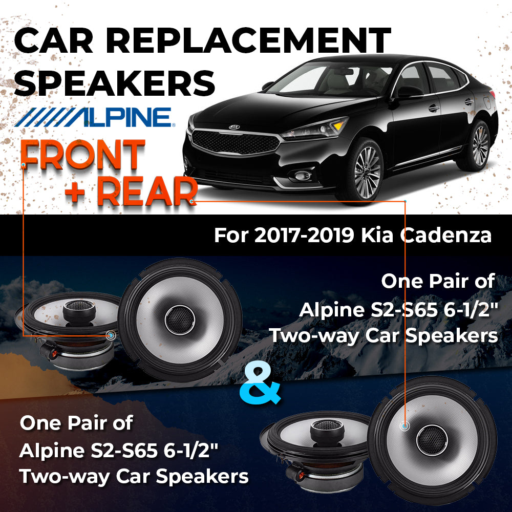 Car Speaker Replacement fits 2017-2019 for Kia Cadenza