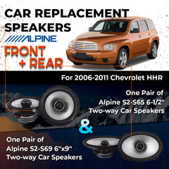 Car Speaker Replacement fits 2006-2011 for Chevrolet HHR