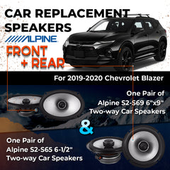Car Speaker Replacement fits 2019-2020 for Chevrolet Blazer