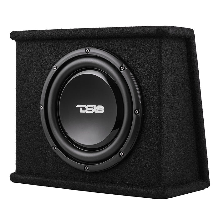 DS18 SB10A 10" Loaded Amplified Shallow Subwoofer Enclosure 350 Watts Rms