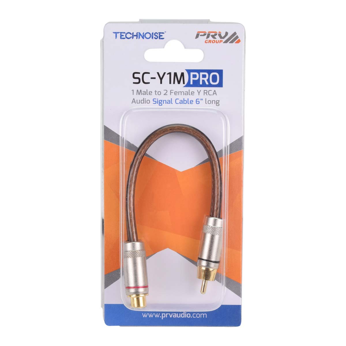 PRV Audio SC-Y1M PRO TECHNOISE Oxygen-Free Copper Signal Cables