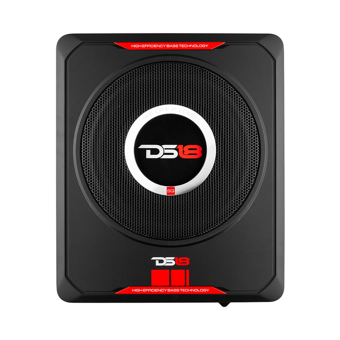 DS18 SQBASS8 8" Amplified UnderSeat Subwoofer 300 Watts Rms