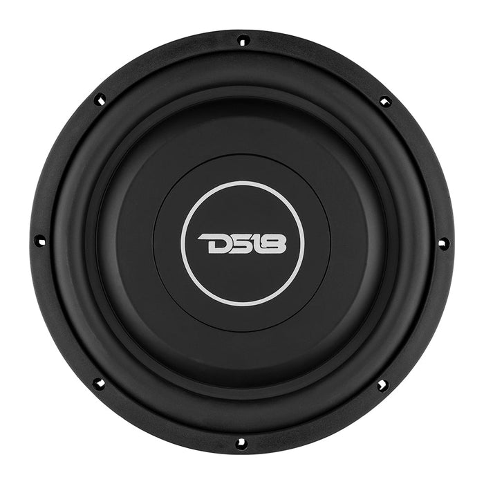 DS18 SRW10.4D SRW Shallow-Mount 10" Subwoofer 200 Watts Rms DVC 4-Ohm