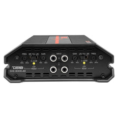 DS18 SXE-3000.4D/BK Class D 4-Channel  Full-Range Car Amplifier 200 x 4 RMS @4 OHM 3000 Watts