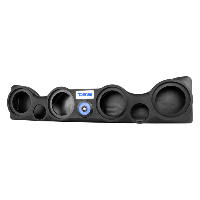 DS18 TJ-SBAR/BK Jeep TJ Overhead Bar System Fits 4 X 6.5" Speakers 2 X 4" Tweeters