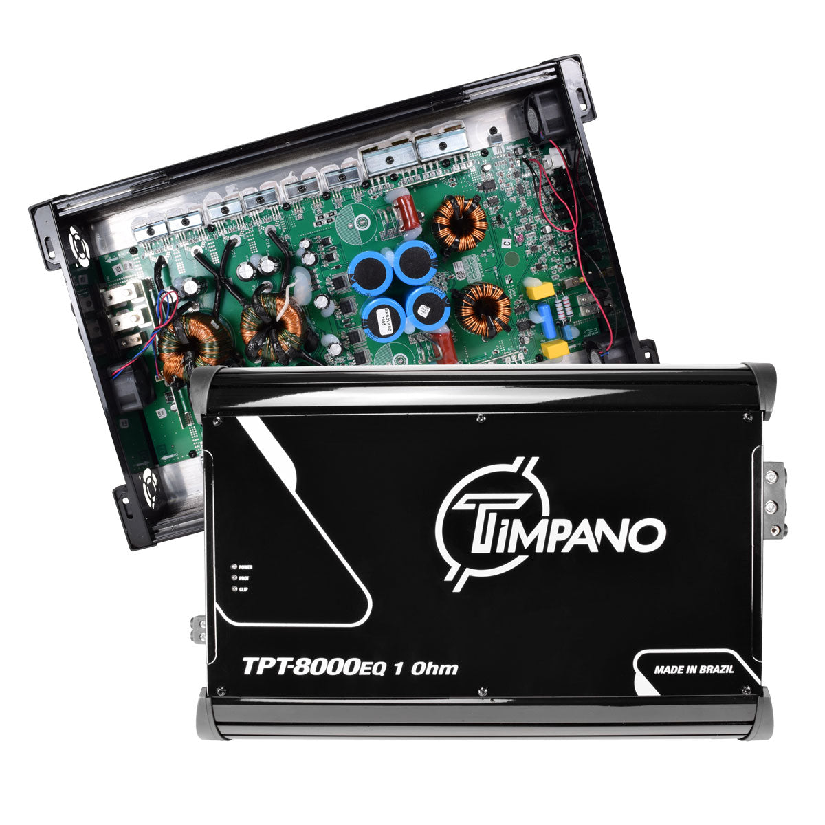 Timpano Audio TPT-8000EQ 1 Ohm 1 Channel Car Audio Amplifier