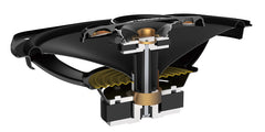 Pioneer TS-A6961F 6"x 9" - 4-way, 450 W Max Power, Carbon/Mica-reinforced IMPP cone, 18mm Tweeter, 11mm Super Tweeter, and 2-1/4" Cone Midrange - Coaxial Speakers (pair)