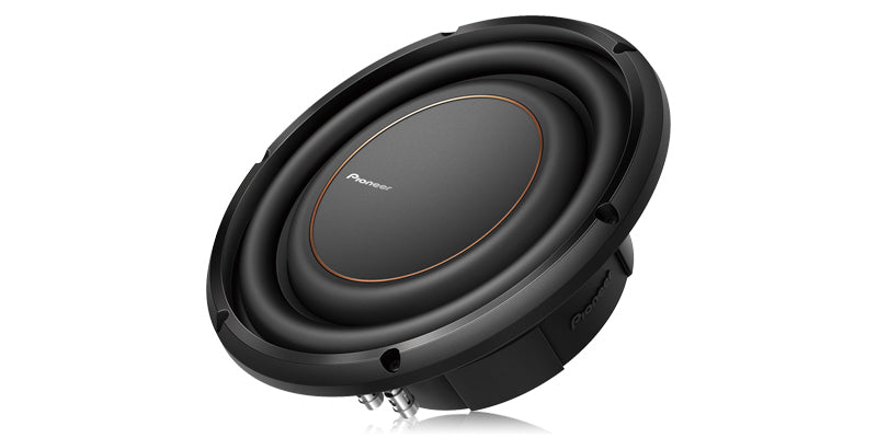 Pioneer TS-D10LS4 10" - 1300w Max Power, Single 4 Ohms Voice Coil, Armid Fiber IMPP cone, Rubber Surround - Subwoofer
