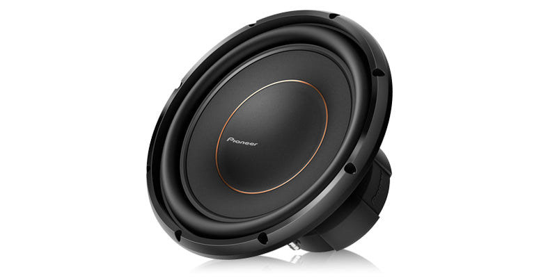 Pioneer TS-D12D2 12" - 2000w Max Power, Dual 2 Ohms Voice Coil, Aramid Fiber IMPP Cone, Rubber Surround - Subwoofer
