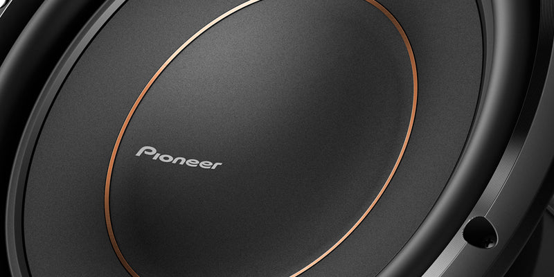 Pioneer TS-D12D2 12" - 2000w Max Power, Dual 2 Ohms Voice Coil, Aramid Fiber IMPP Cone, Rubber Surround - Subwoofer