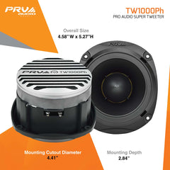 PRV Audio TW1000Ph Pro Audio Super Tweeter