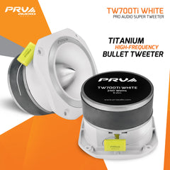 PRV Audio TW700Ti WHITE Pro Audio Super Tweeter