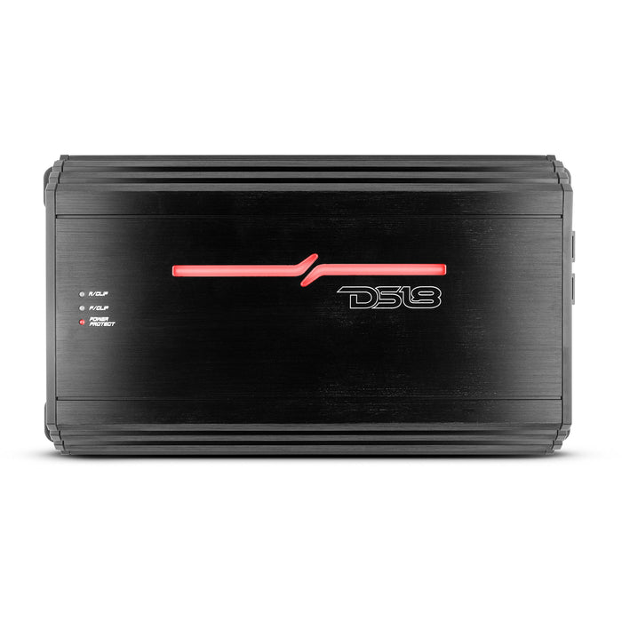 DS18 ZR1600.4D ZR 4-Channel Class D Amplifier 4 x 400 Watts Rms @ 4-ohm