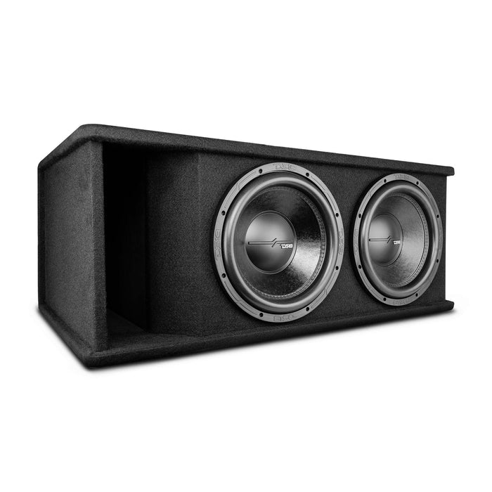 DS18 ZR212LD Dual 12" Loaded Subwoofer Ported Enclosure With ZR12.4D 1500 Watts Rms