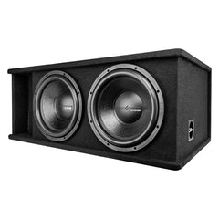 DS18 ZR212LD Dual 12" Loaded Subwoofer Ported Enclosure With ZR12.4D 1500 Watts Rms