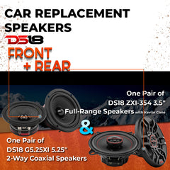 Car Speaker Replacement fits 1987-1991 for Dodge Colt Vista