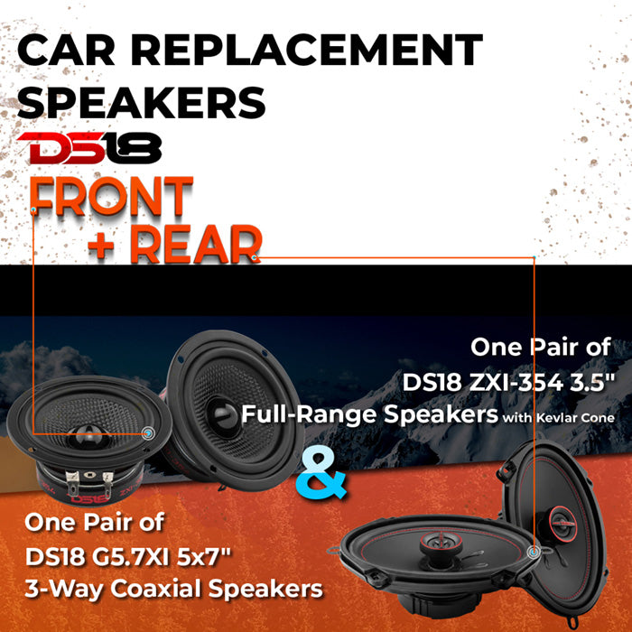 Car Speaker Replacement fits 1984-1993 for Chrysler E-Class