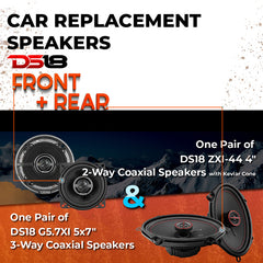 Car Speaker Replacement fits 1987-1988 for Toyota Corolla FX / FX 16