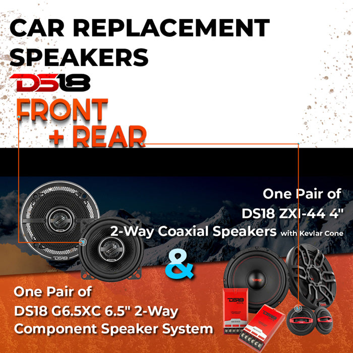 Car Speaker Replacement fits 1986-1998 for Saab 9000 Series