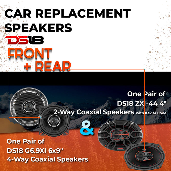 Car Speaker Replacement fits 1992-1995 for Eagle Summit  Wagon