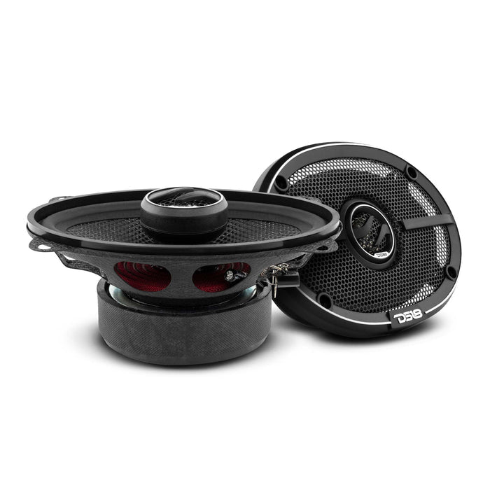 DS18 ZXI-464 ZXI 4x6" 2-Way Coaxial Speakers with Kevlar Cone 60 Watts Rms 4-Ohm