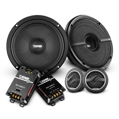DS18 ZXI-62C ZXI 6.5" 2- Way Component Speaker System with Kevlar Cone 120 Watts Rms 4-Ohm
