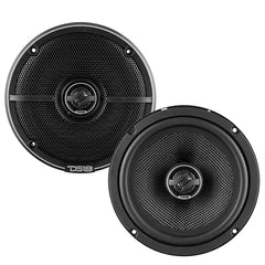 DS18 ZXI-654 ZXI 6.5" 2-Way Coaxial Speakers with Kevlar Cone 80 Watts Rms 4-Ohm