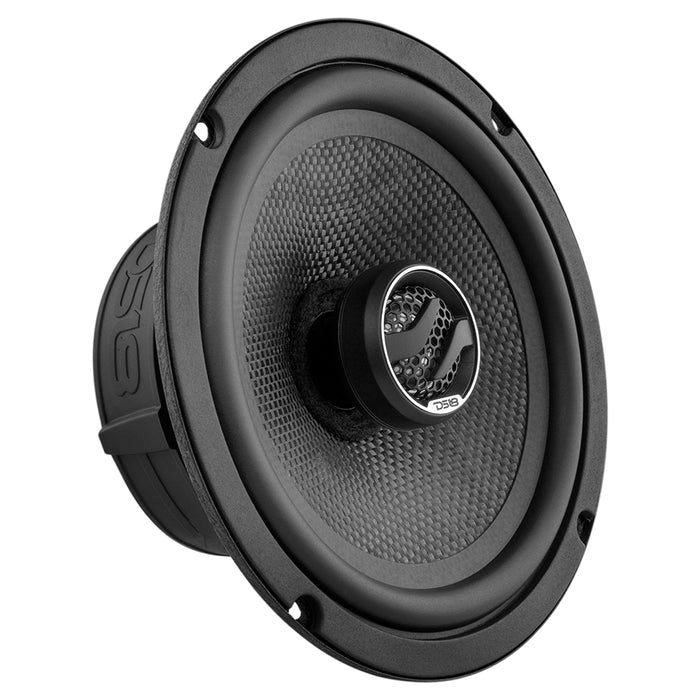 DS18 ZXI-654 ZXI 6.5" 2-Way Coaxial Speakers with Kevlar Cone 80 Watts Rms 4-Ohm