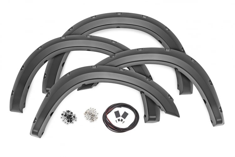 Rough Country F-D21011A-PS2 Pocket Fender Flares Ram 2500 2WD/4WD (2010-2018)