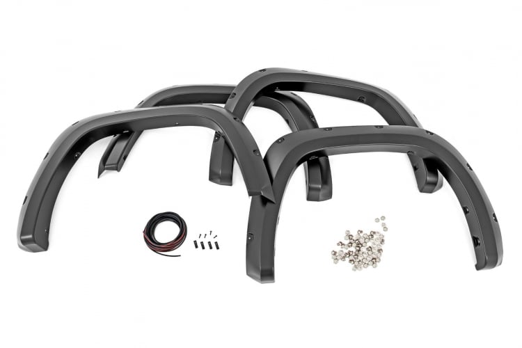 Rough Country F-T11413-8X8 Pocket Fender Flares Toyota Tundra 2WD/4WD (22-24)