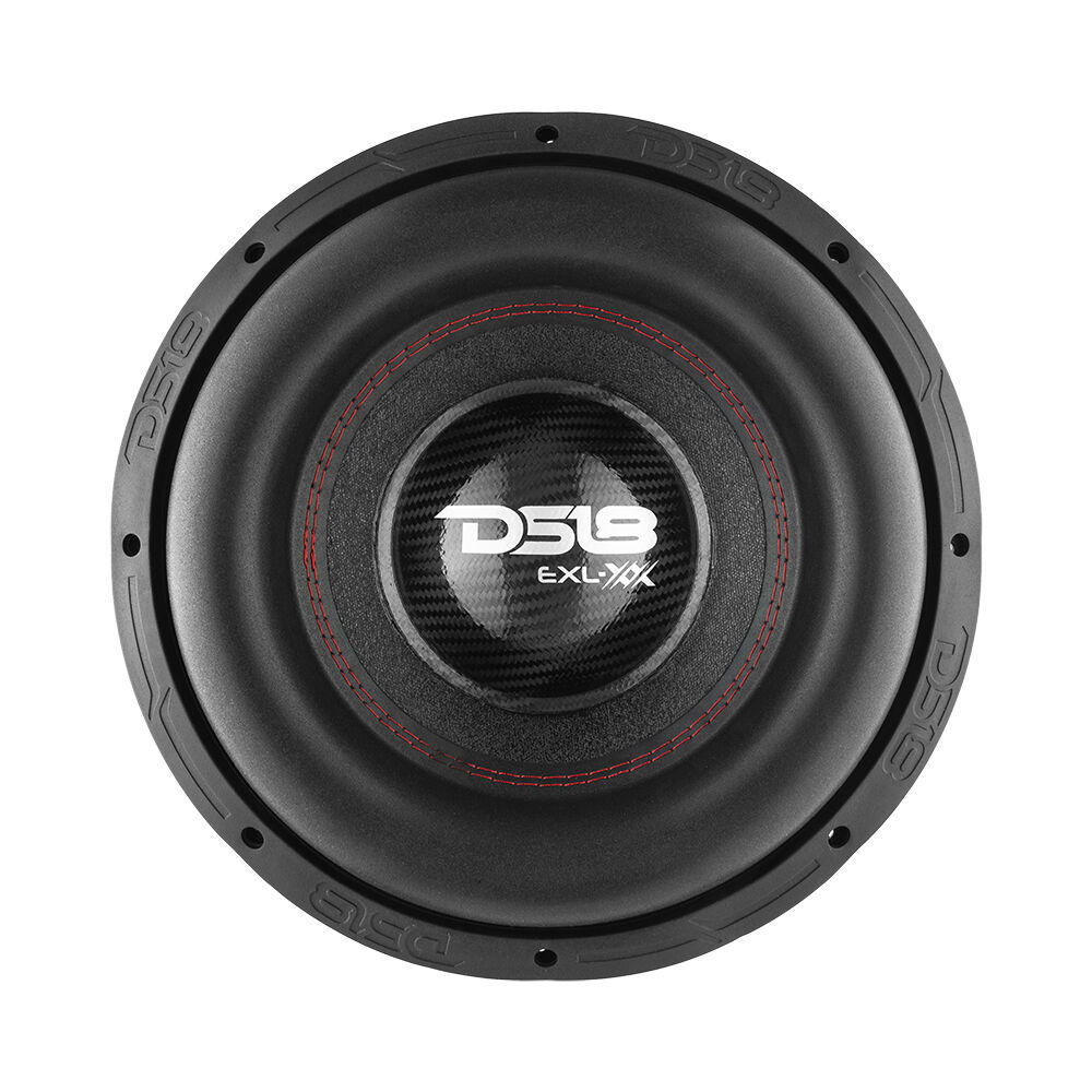 DS18 EXL-XX12.4DHE 12" High Excursion Car Subwoofer 4000 Watts Max 4-Ohm DVC