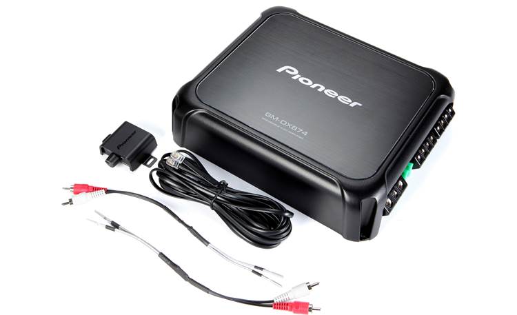 Pioneer GM-DX874 4-channel car amplifier  100 watts RMS x 4