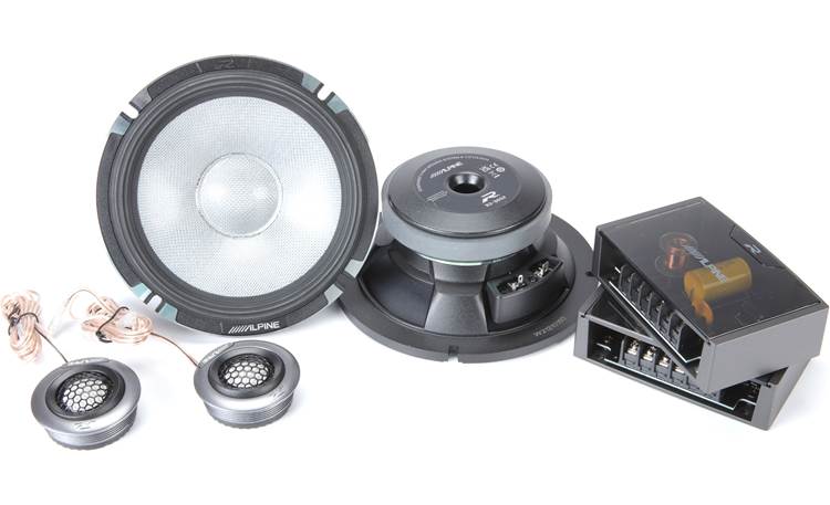 Alpine R2-S652 R Series Hi-Res 6.5" 2-Way Speaker Set Pro Series