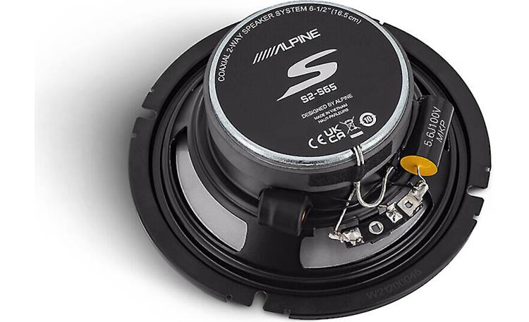 Alpine S2-S65 S2-Series 6.5" 2-Way Coaxial Speaker System
