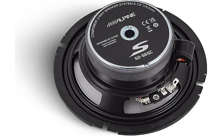 Alpine S2-S65C S2-Series 6.5" 2-Way Component Speaker System