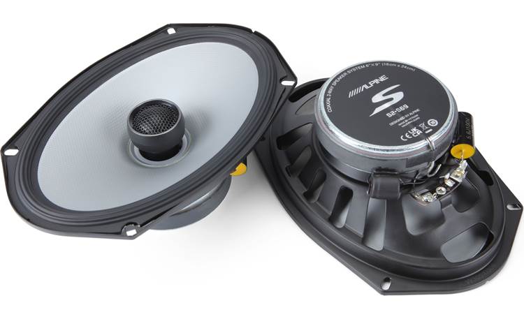 Alpine S2-S69 S2-Series 6"x9" 2-Way Coaxial Speaker System