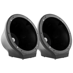 DS18 EN-JS8 8" Universal Flat Mount Kick Panel Speaker Pod - 1 Pair