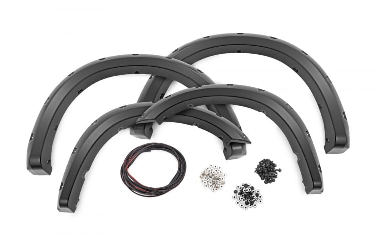 Rough Country F-D10917A-RCGB Pocket Fender Flares Ram 2500/3500 2WD/4WD (2019-2024)